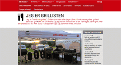 Desktop Screenshot of grillisten.com